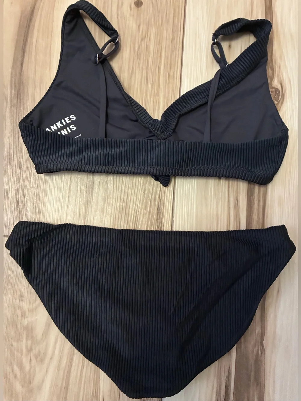 Frankies Bikinis textured ribbed